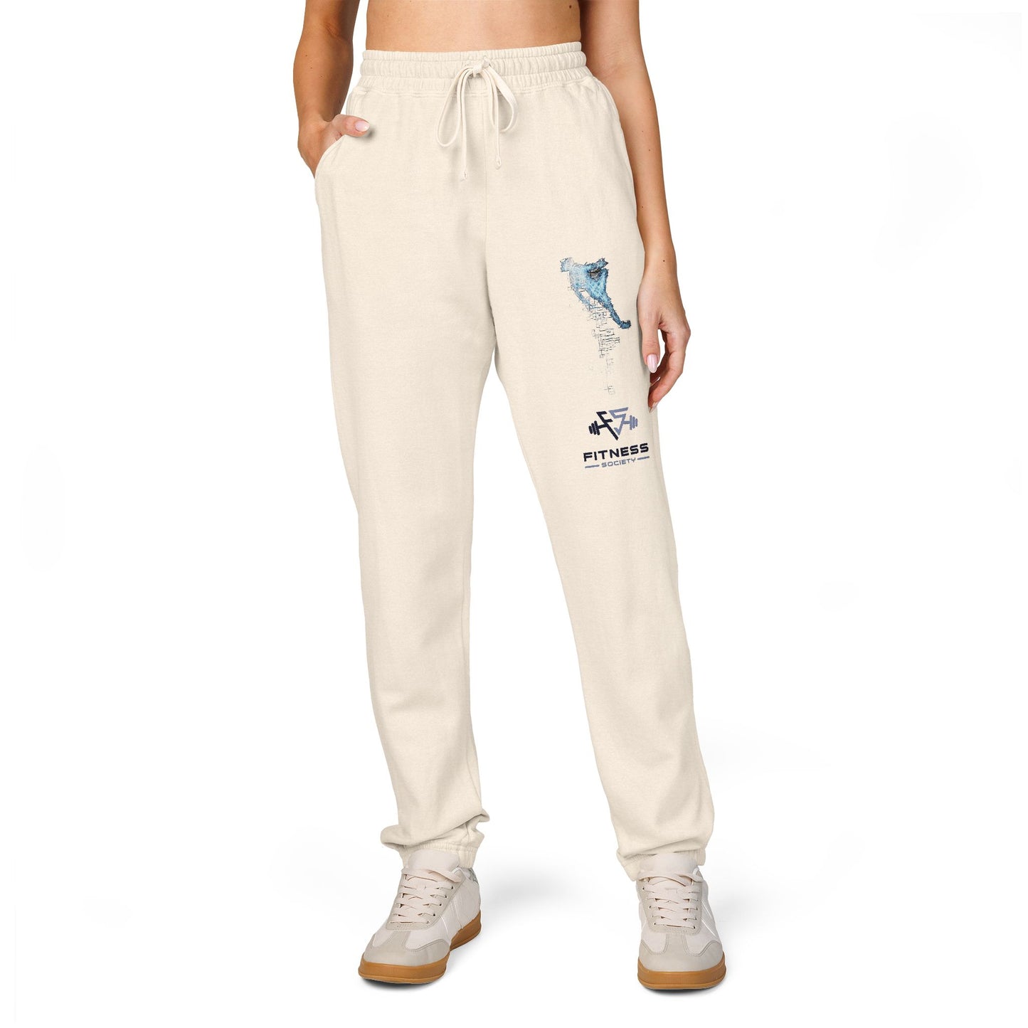 Unisex Garment-Dyed Fleece Sweatpants