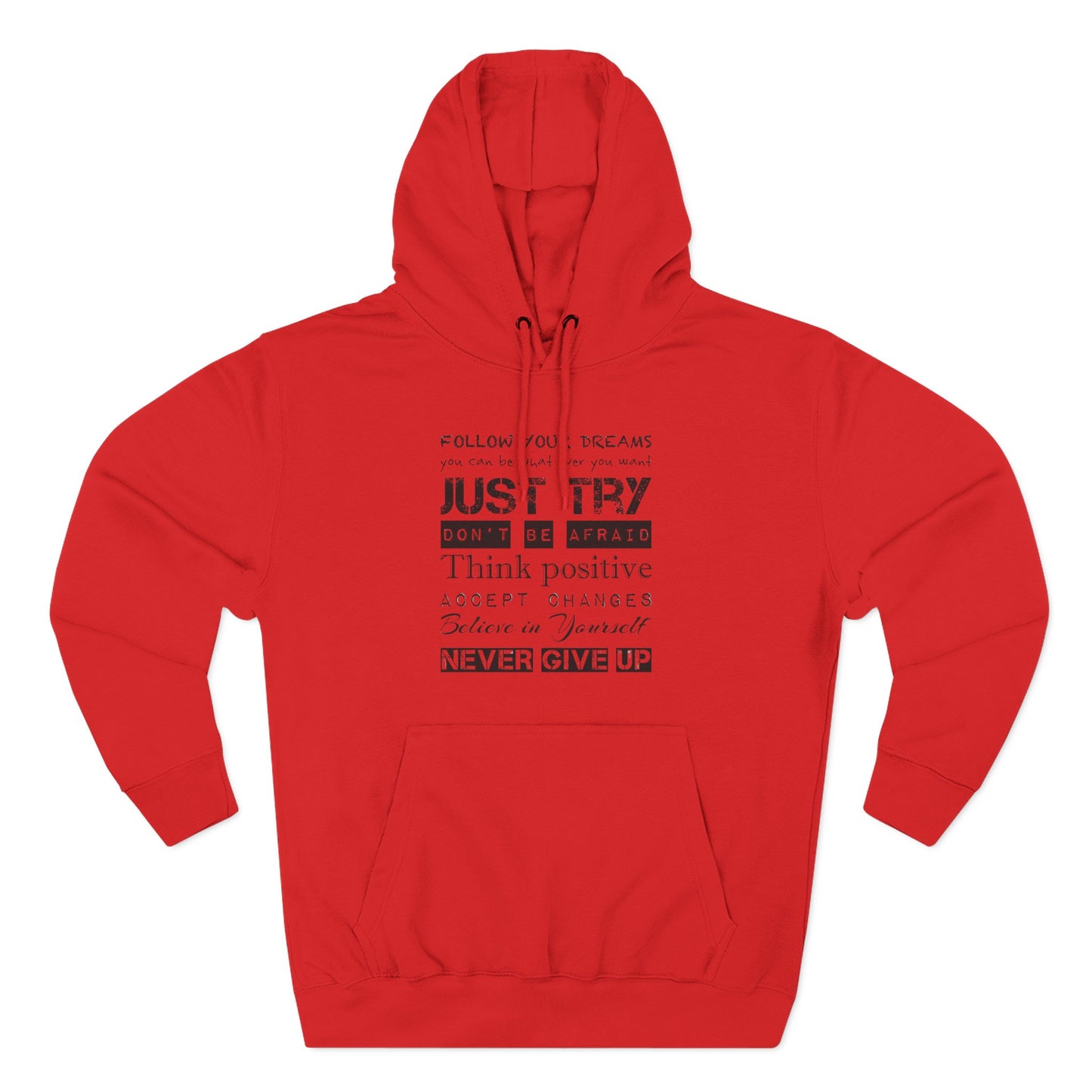 JUST TRY Fleece Hoodie