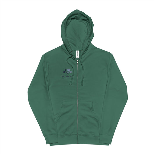 Strong is Beautiful Fleece Zip Up Hoodie