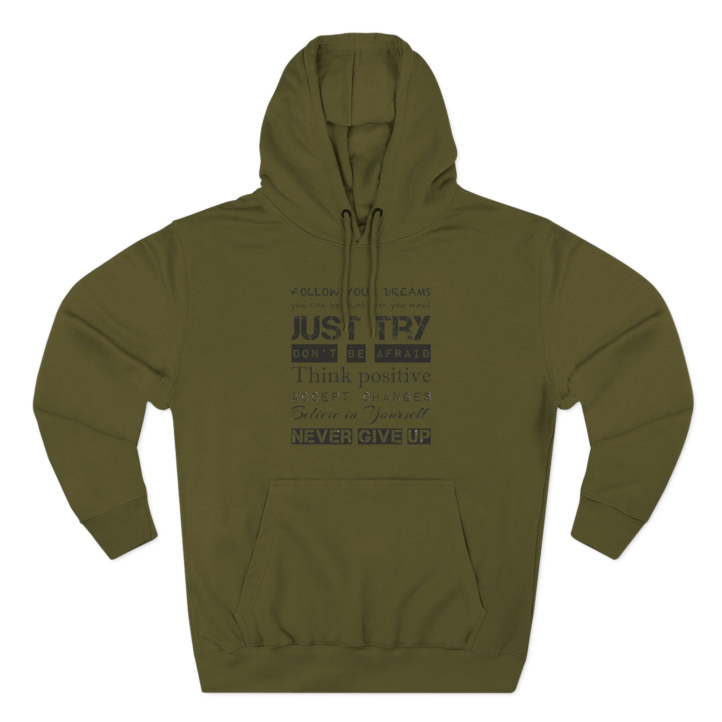 JUST TRY Fleece Hoodie