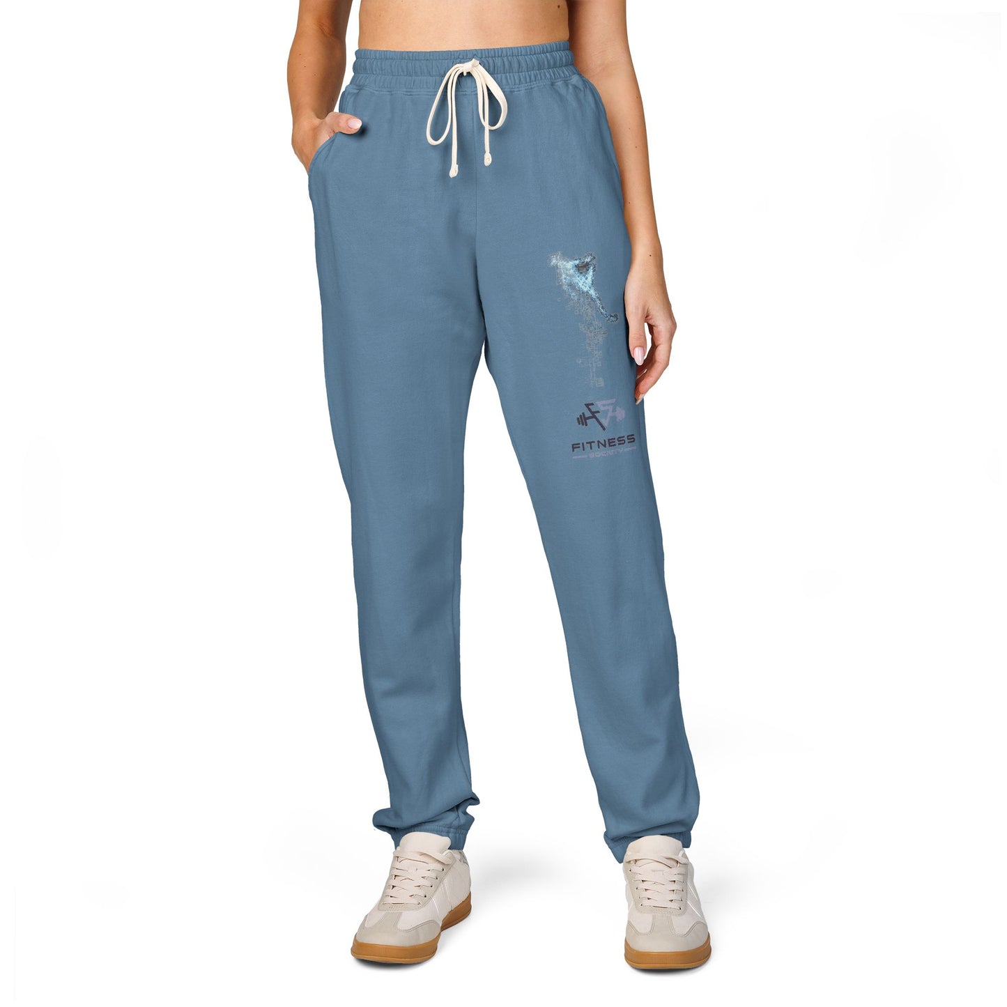 Unisex Garment-Dyed Fleece Sweatpants