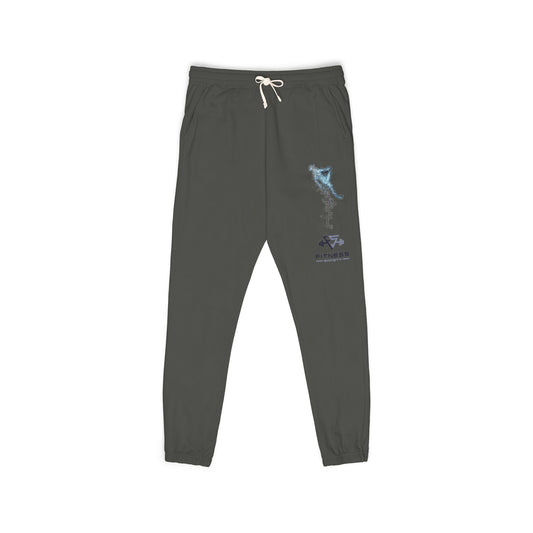 Unisex Garment-Dyed Fleece Sweatpants