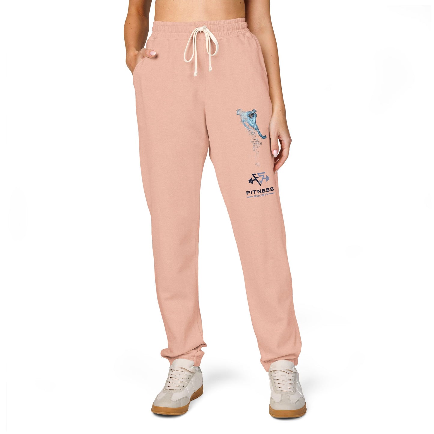 Unisex Garment-Dyed Fleece Sweatpants