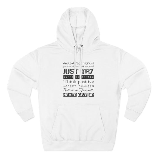 JUST TRY Fleece Hoodie