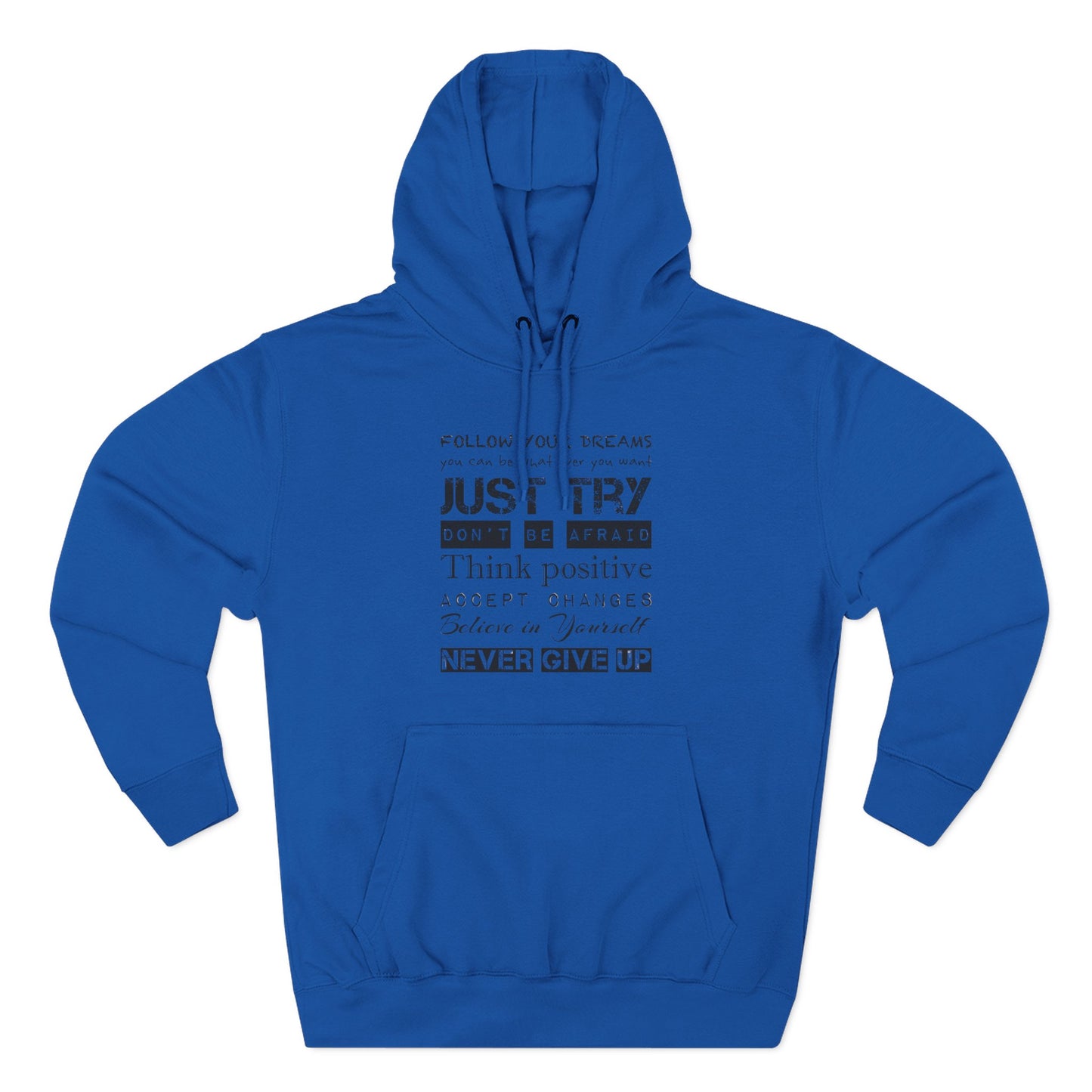 JUST TRY Fleece Hoodie